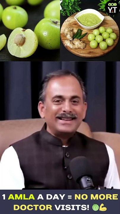 Dr Manish Acharya's Super Fruit Amla Recipe #healthcare #healthtips #shorts