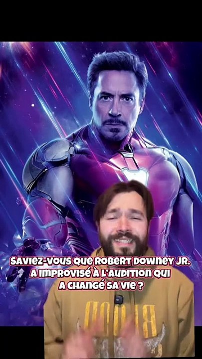 Quand Robert Downey Jr. a improvisé une scène culte d’Iron Man ! 🦾🔥