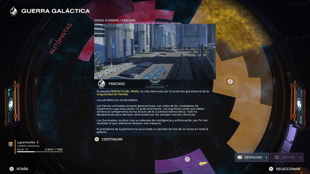 Helldivers 2 - Destrucción de Proyecto del Ángel