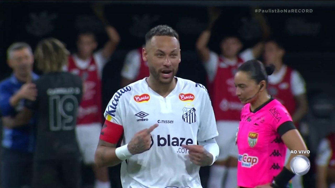 Corinthians vs. Santos | Full Match & Neymar's Exclusive Interview | Paulistão 2025 ⚽