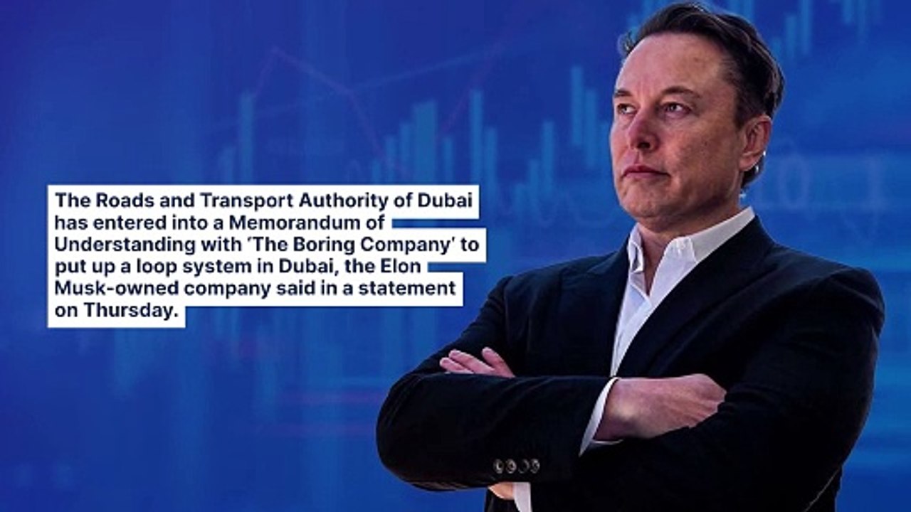Elon Musk's Boring Company To Build 'Dubai Loop' To Handle Upto 100,000 Passengers Per Hour, Slashing Travel Time With Electric Vehicles