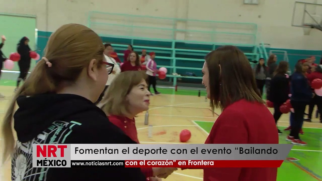 Fomentan el deporte con el evento “Bailando con el corazón” en Frontera