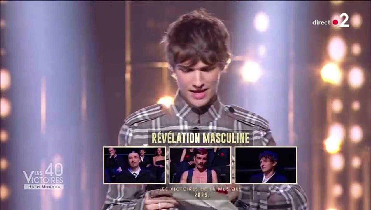 Pierre Garnier sacré aux Victoires de la Musiques