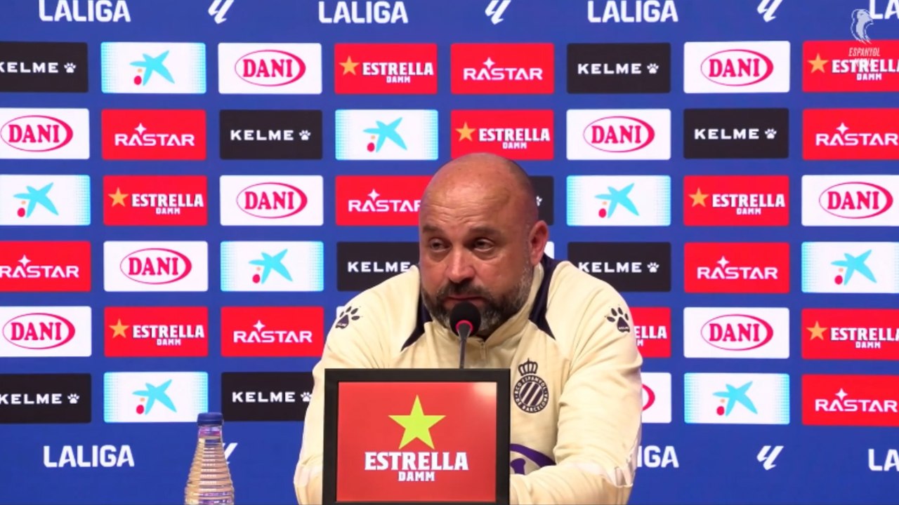 Manolo González entrenador del Espanyol, se pronuncia en el 'caso Mapi León': "el algodón no engaña"