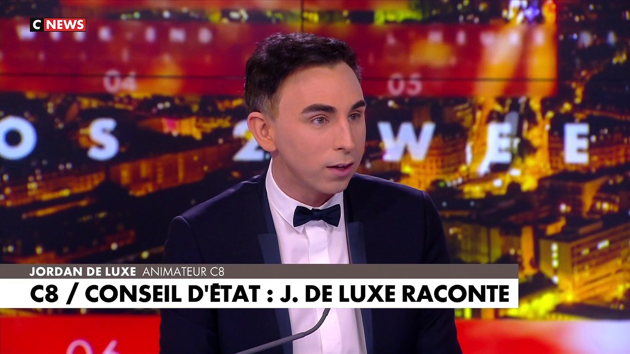 La colère de Jordan De Luxe, animateur C8