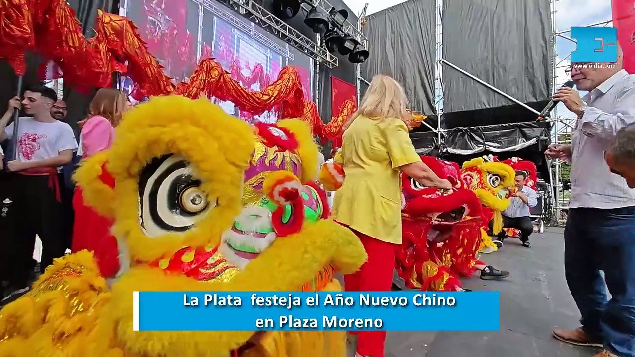 La Plata ya festeja el Año Nuevo Chino en Plaza Moreno