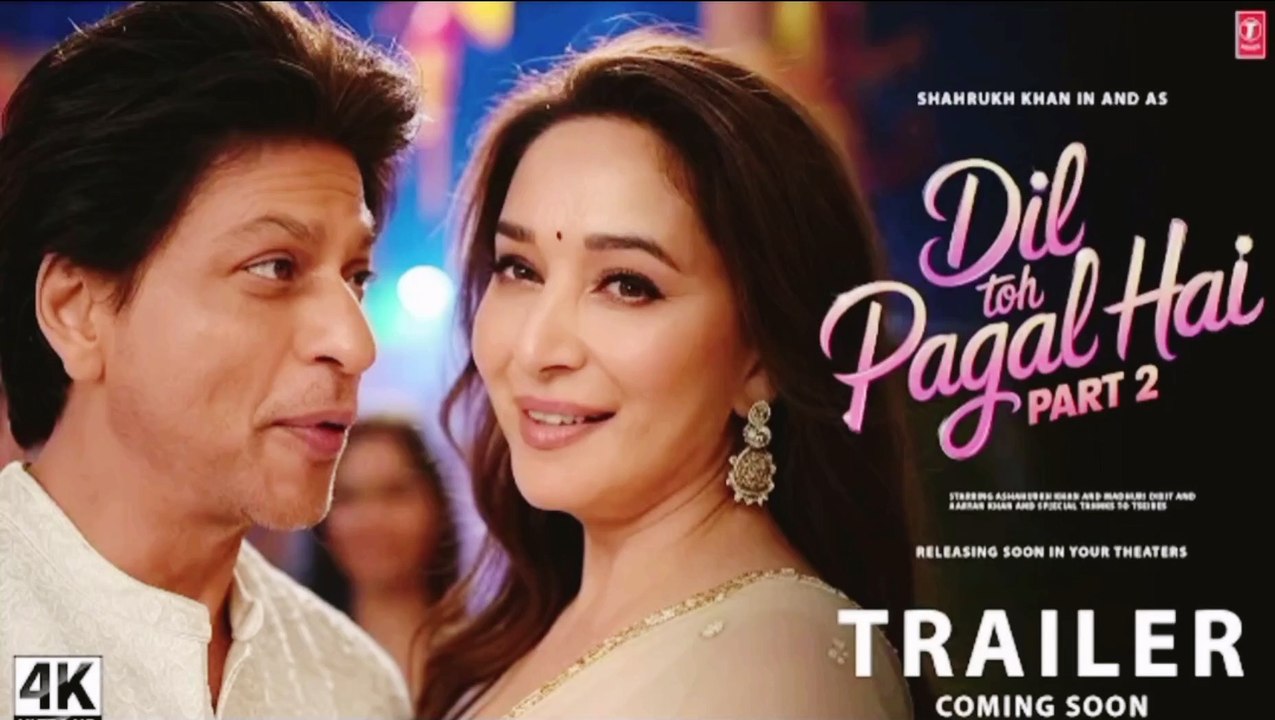 Dil Toh Pagal Hai - Trailer (2025) | Shah Rukh Khan, Madhuri Dixit | SRK Upcoming Movies 2025