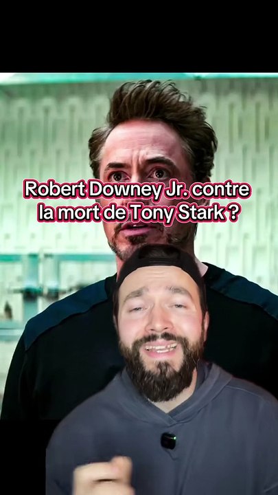 Pourquoi Robert Downey Jr. ne voulait pas que Tony Stark meure dans Endgame !