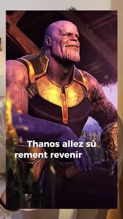 Rumeur sur Thanos