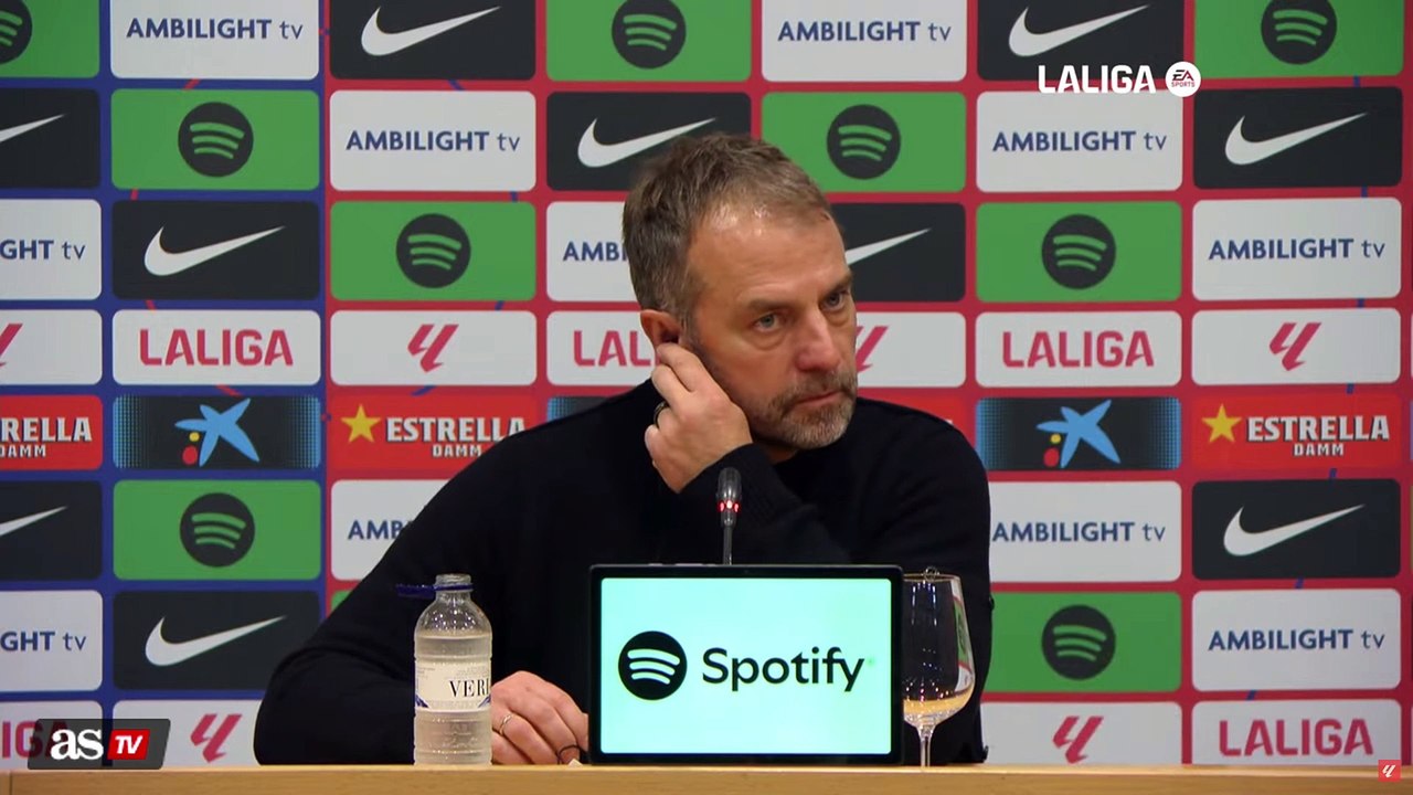 Hansi Flick, rueda de prensa completa tras el FC Barcelona 1 - Rayo Vallecano 0