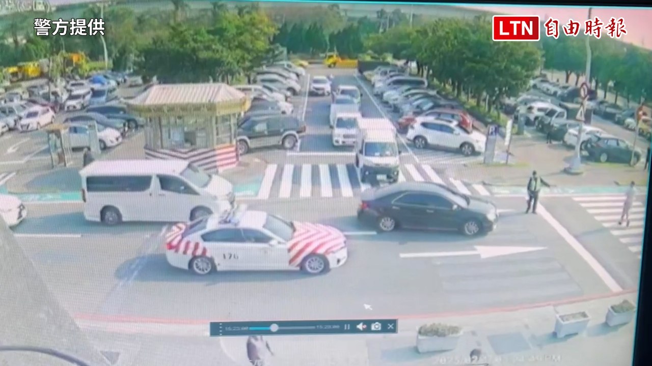 媒體人錢怡君質疑中壢服務區遇警守株待兔 國道警：取締均符合規定（警方提供）