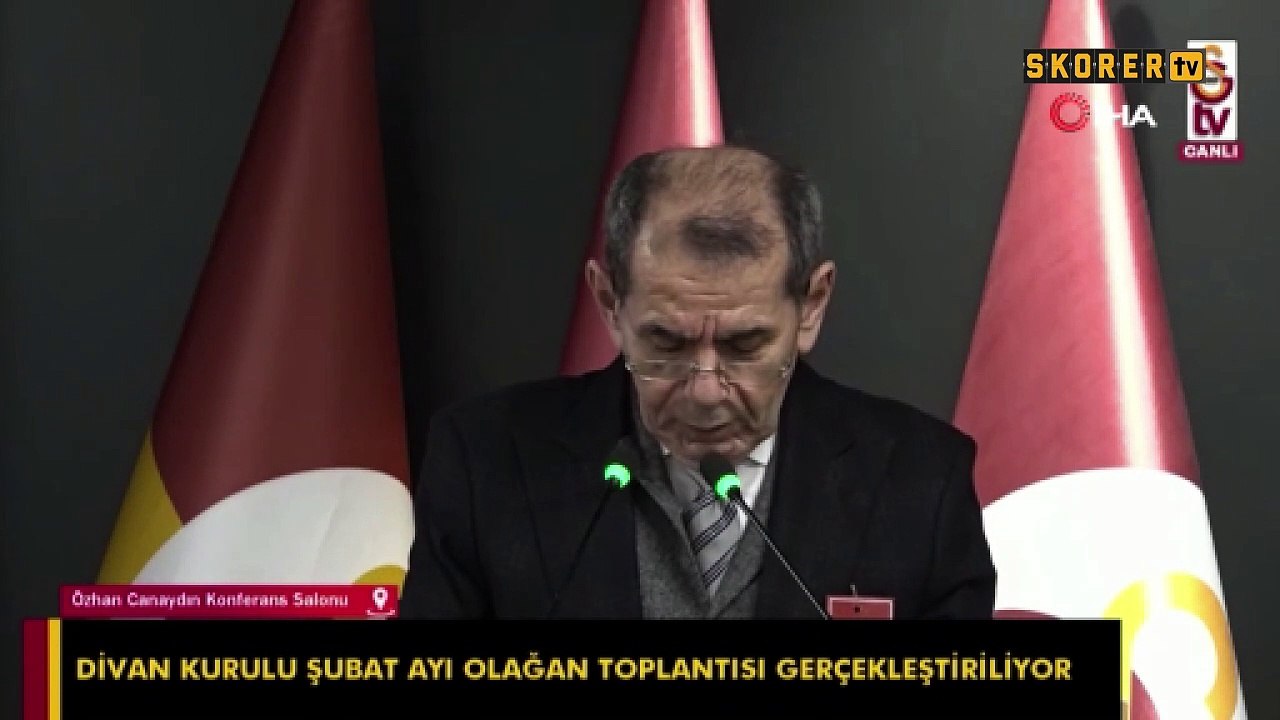 Galatasaray Başkanı Dursun Özbek'ten Fenerbahçe ve TFF'ye sert tepki