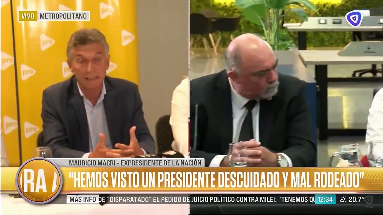 Mauricio Macri habló sobre el presidente Milei y el escándalo de las criptomonedas
