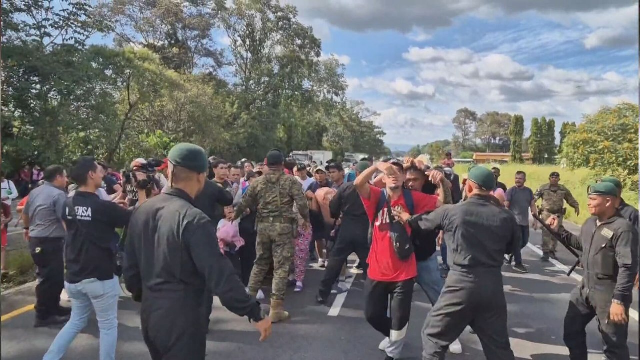 Migrantes suramericanos inician retorno a sus países