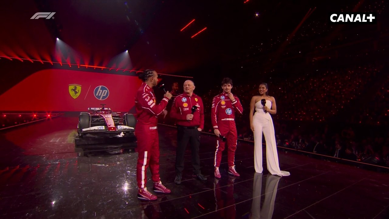 Lewis Hamilton est un pilote Ferrari !