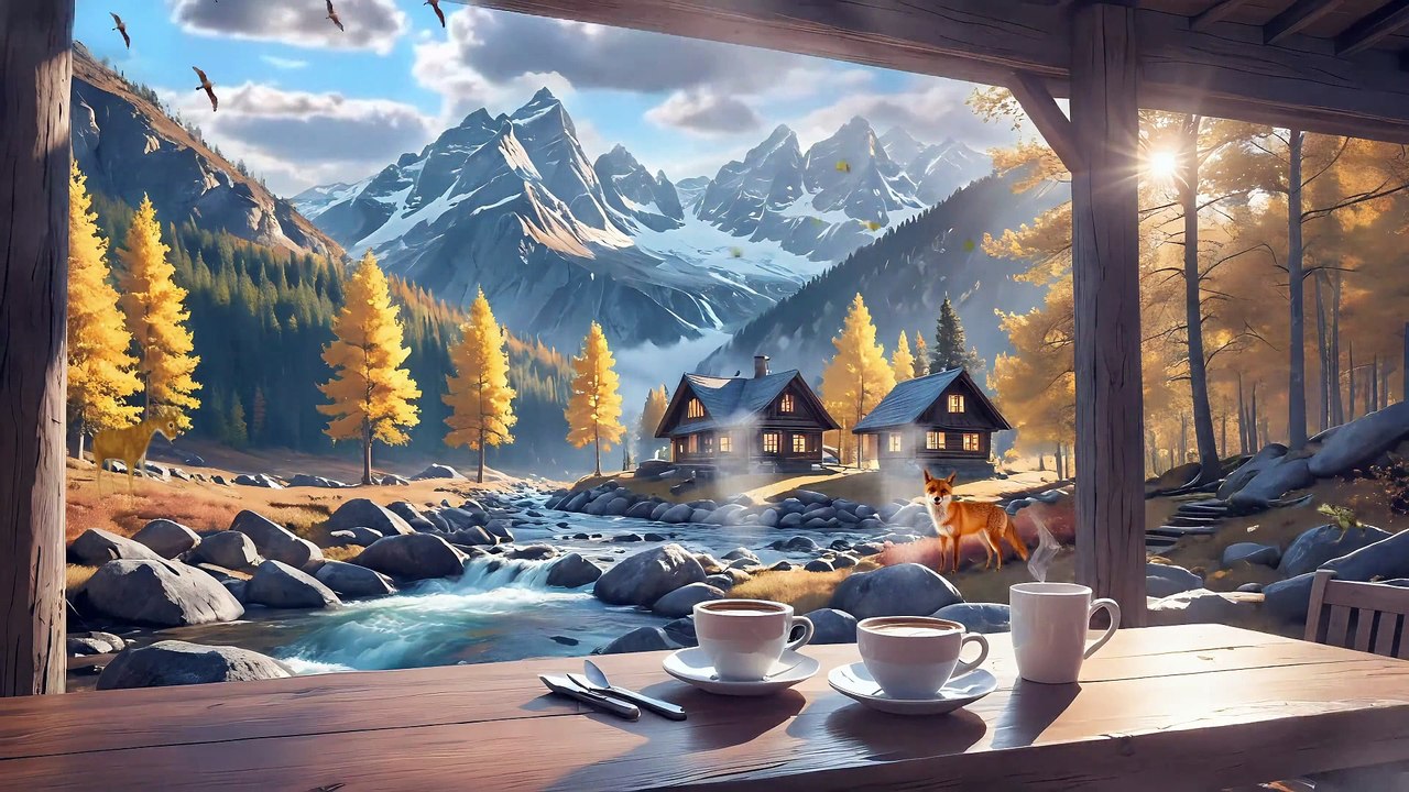 ☀️ Morning Happy Jazz Instrumental – Relaxing Coffee Shop Vibes & Positive Energy