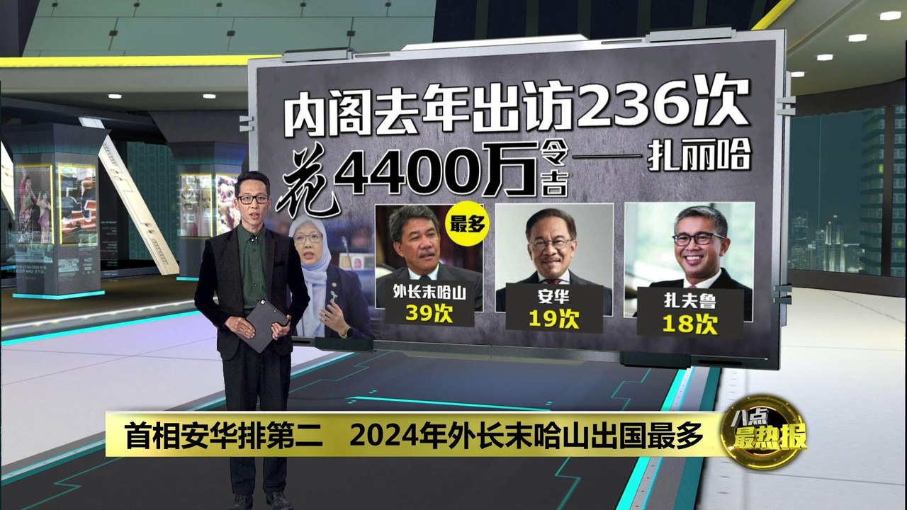 安华去年出国开销排第二   第一名是这部长！