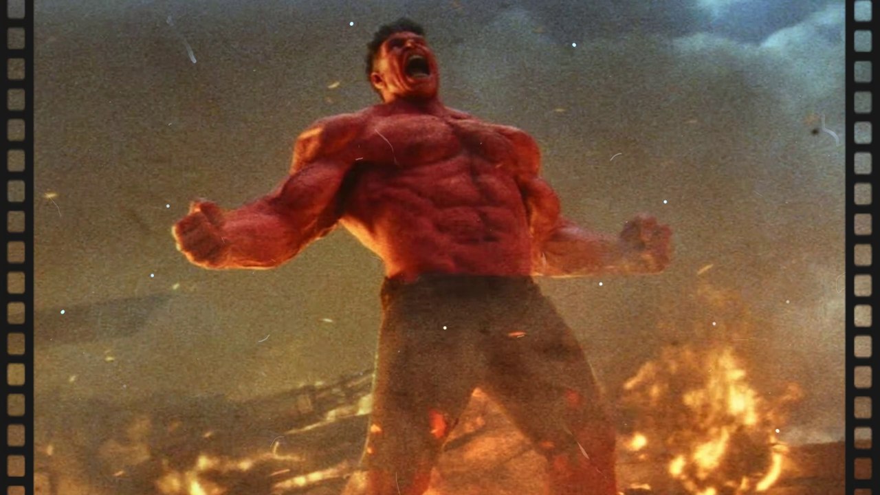 Captain America vs Red Hulk - Final Battle - Full Fight Scene