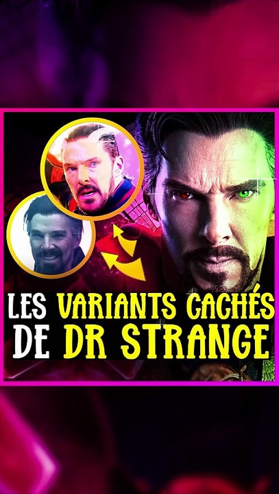 Les Variants cachés de Strange #marvel #mcu #doctorstrange