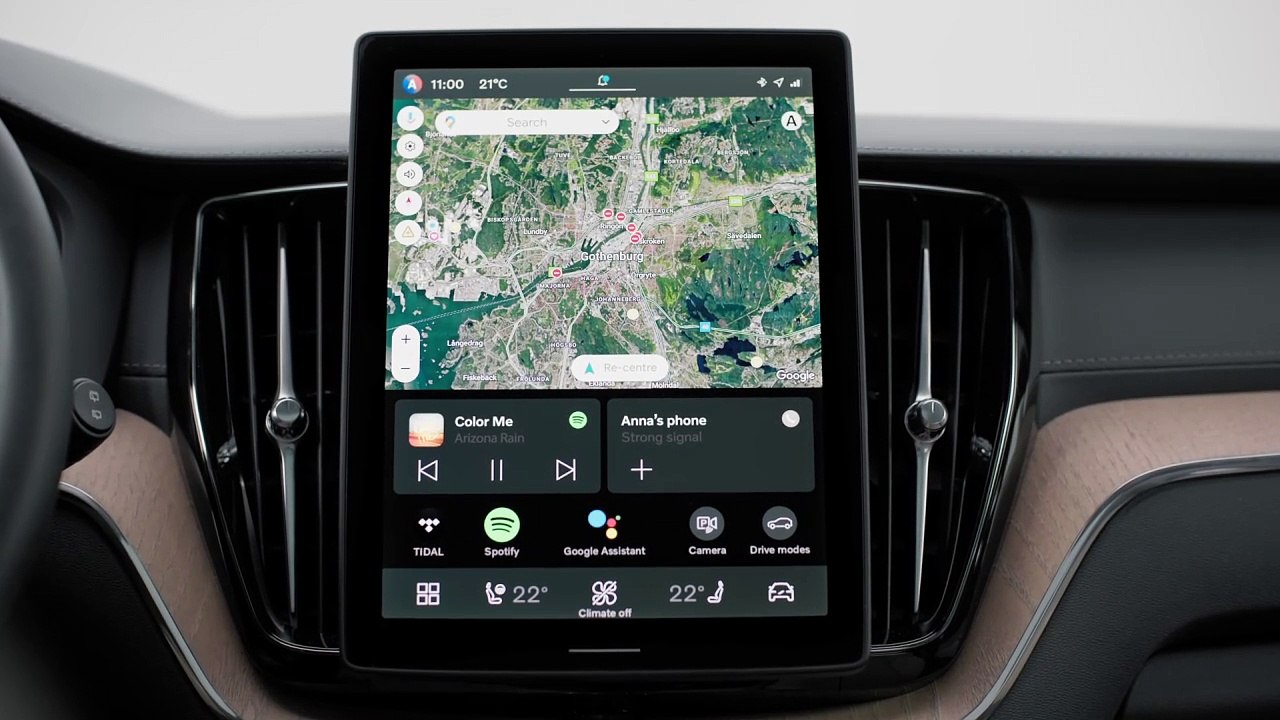 Refreshed Volvo XC60 Infotainment System