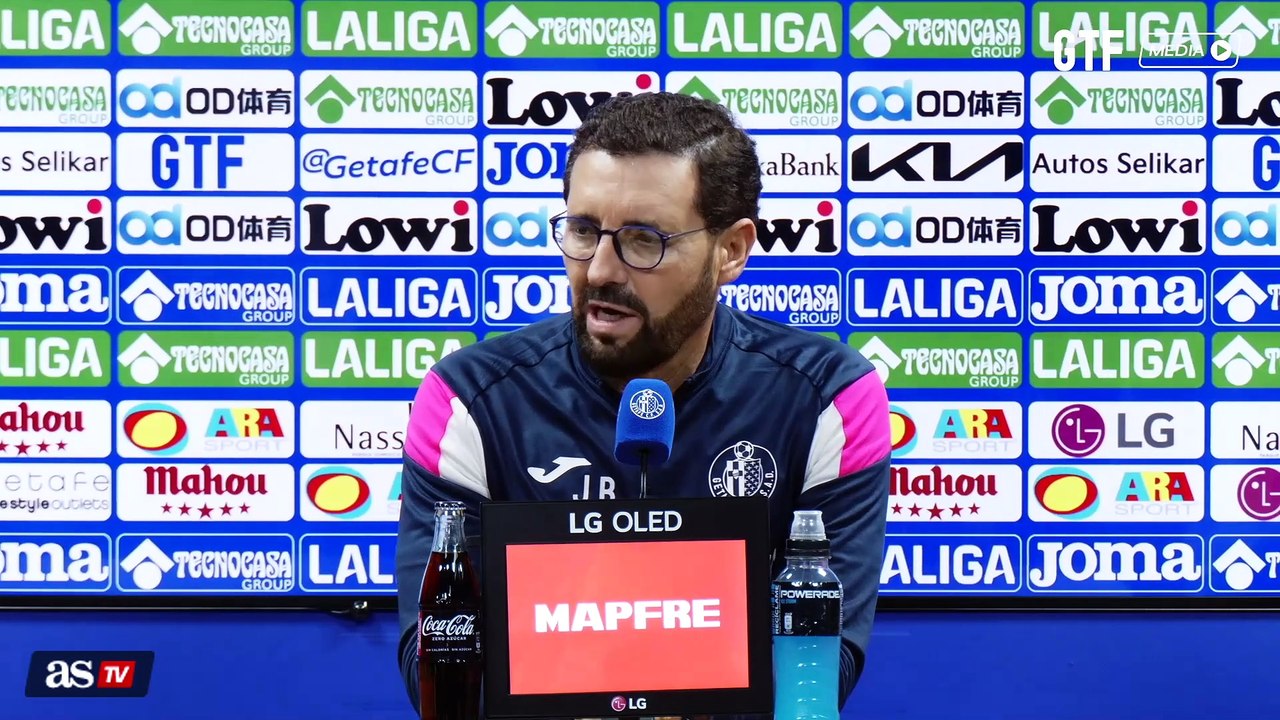 RUEDA de PRENSA de JOSÉ BORDALÁS previa al GETAFE vs BETIS de LALIGA