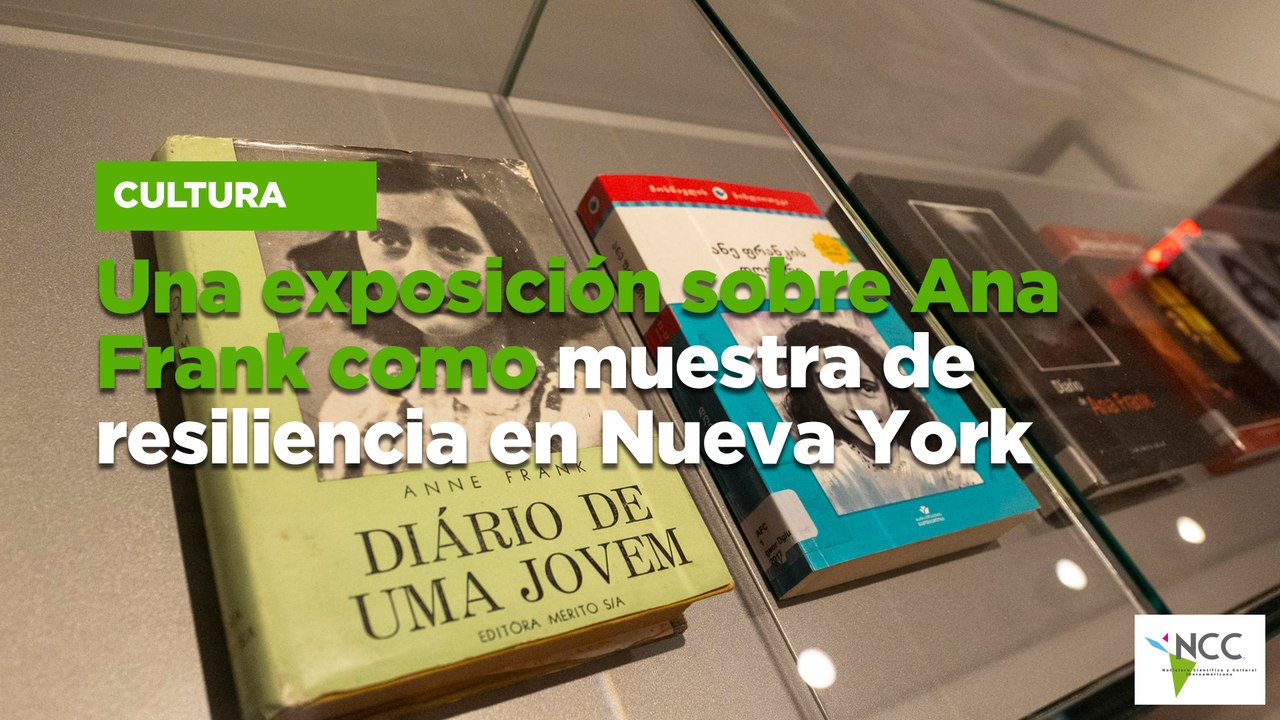 Una exposición sobre Ana Frank como muestra de resiliencia en Nueva York