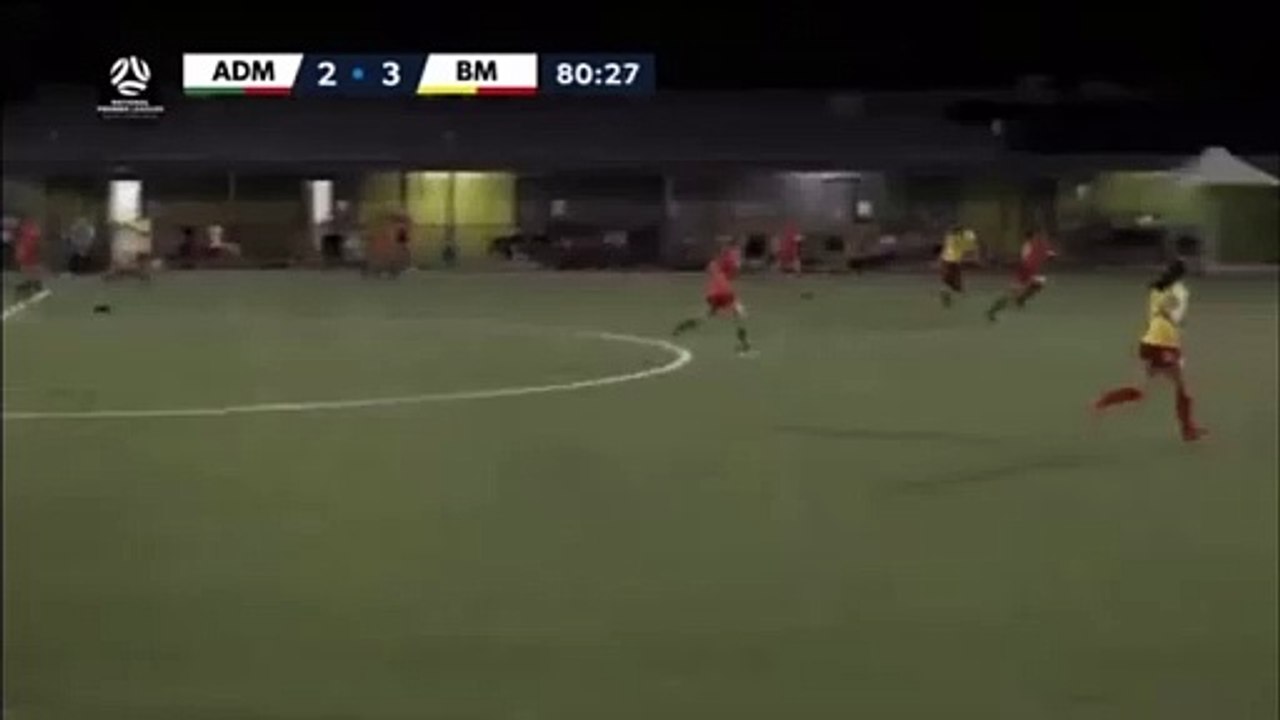 WATCH: Adamstown NPLW goalkeeper's rugby league tackle | Vision NNSW Football