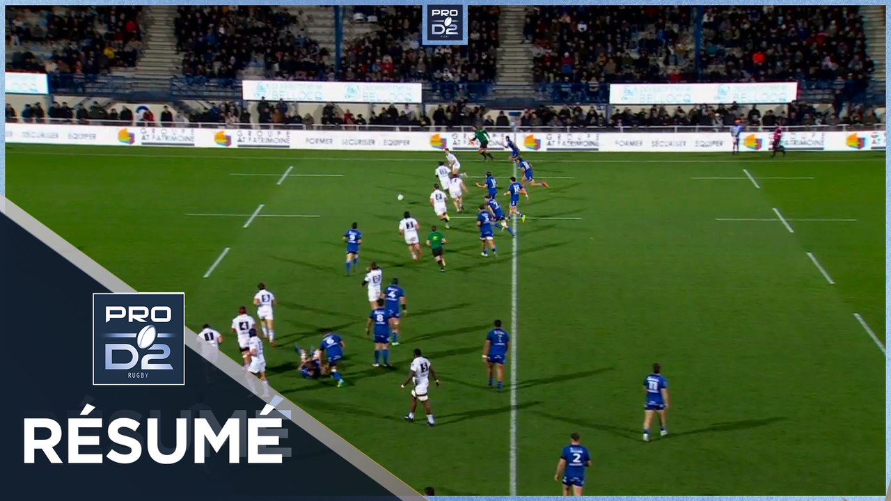 PRO D2 Saison 2024-2025 J21 - Résumé Colomiers Rugby - Stade Montois Rugby