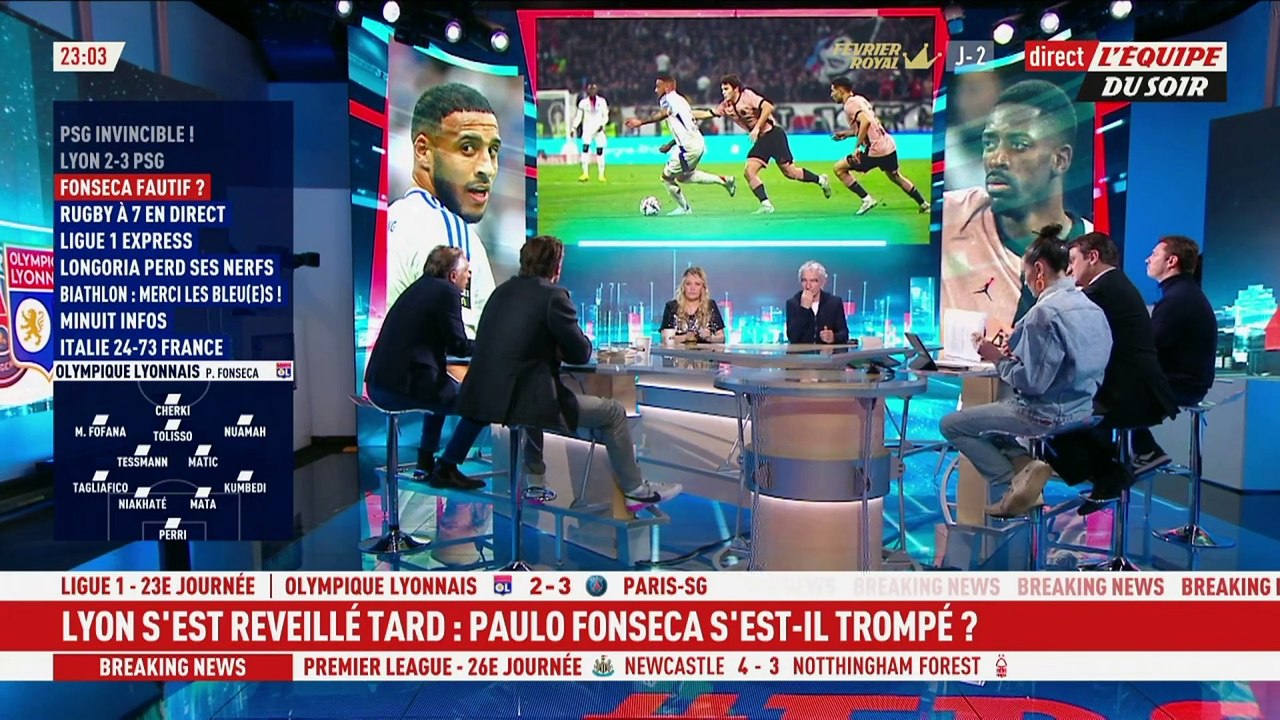 L'Équipe du Soir du 23 février - L'Équipe du Soir - replay