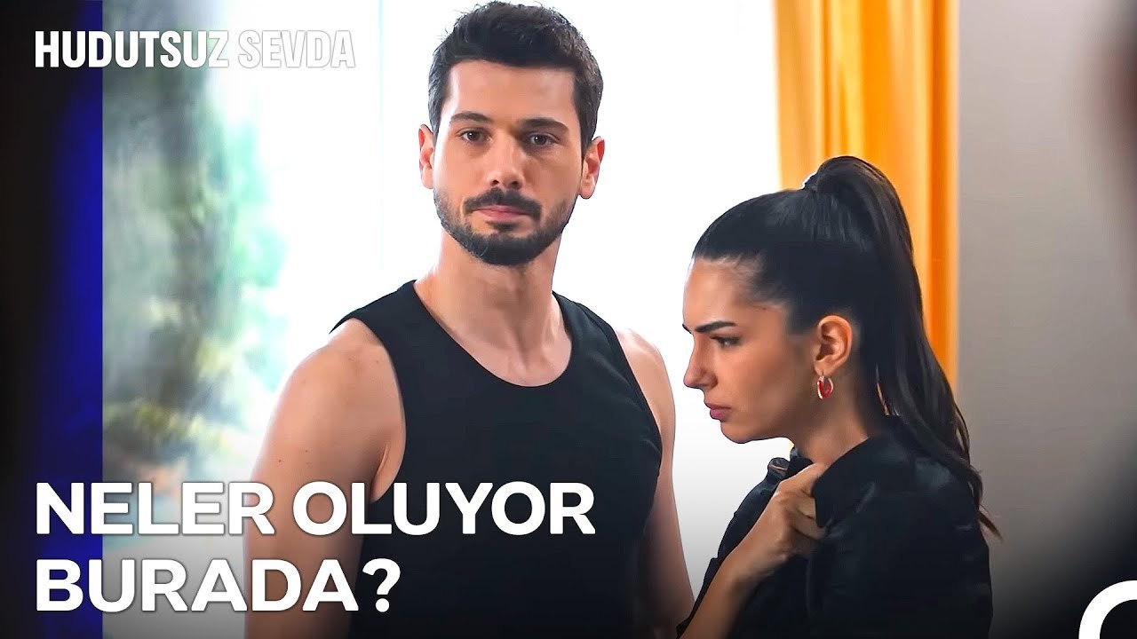 Halil İbrahim ve Esma Öpüşürken Basıldı! - Hudutsuz Sevda