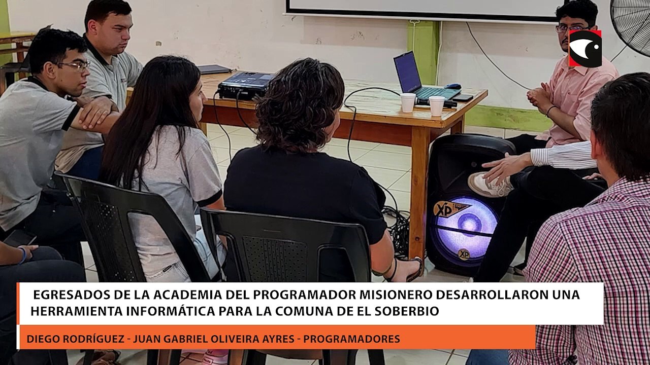 Egresados de la Academia del Programador Misionero desarrollaron una herramienta informática para la comuna de El Soberbio