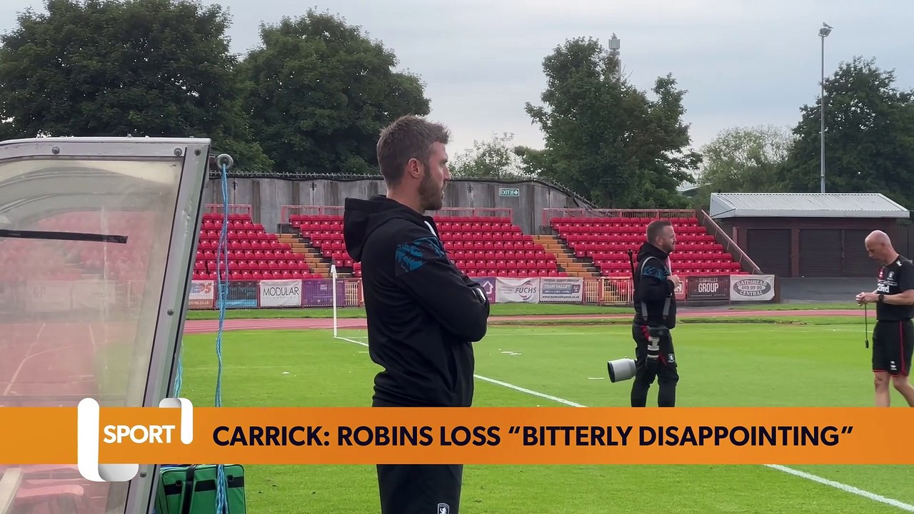 Middlesbrough’s Michael Carrick reflects on “bitterly disappointing” loss against Robins