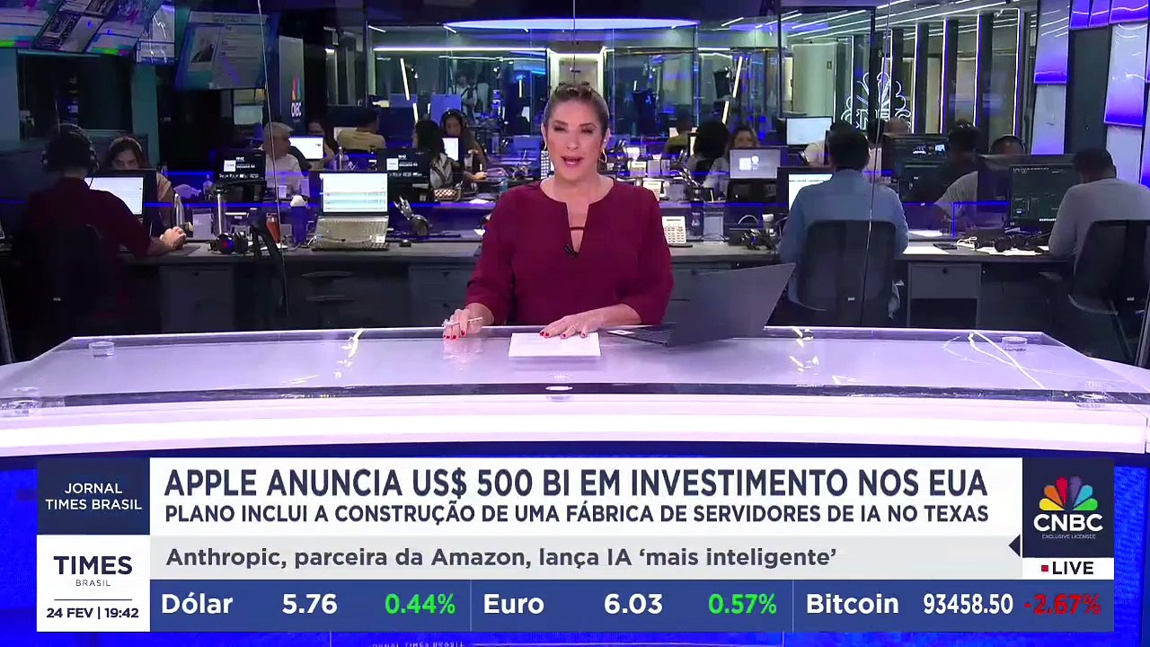 Maior investimento da Apple é avaliado em US$500 bi; entrevista com especialista em tecnologia