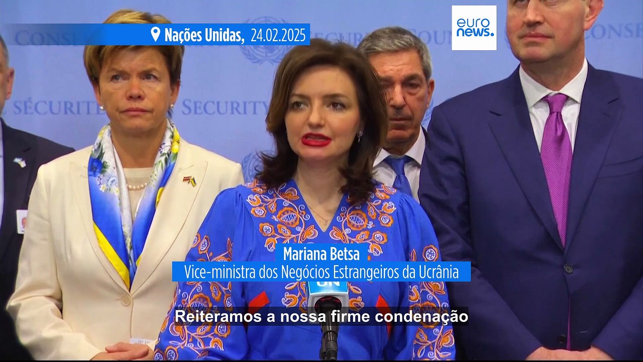 EUA votam ao lado da Rússia em duas resoluções da ONU sobre a Ucrânia