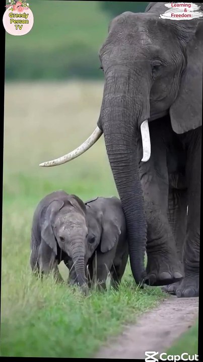Elephant and Family