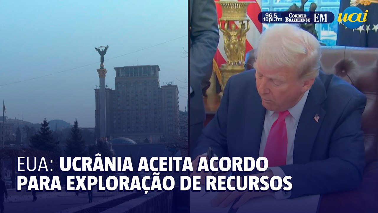Ucrânia aceita acordo com EUA para exploração de recursos minerais