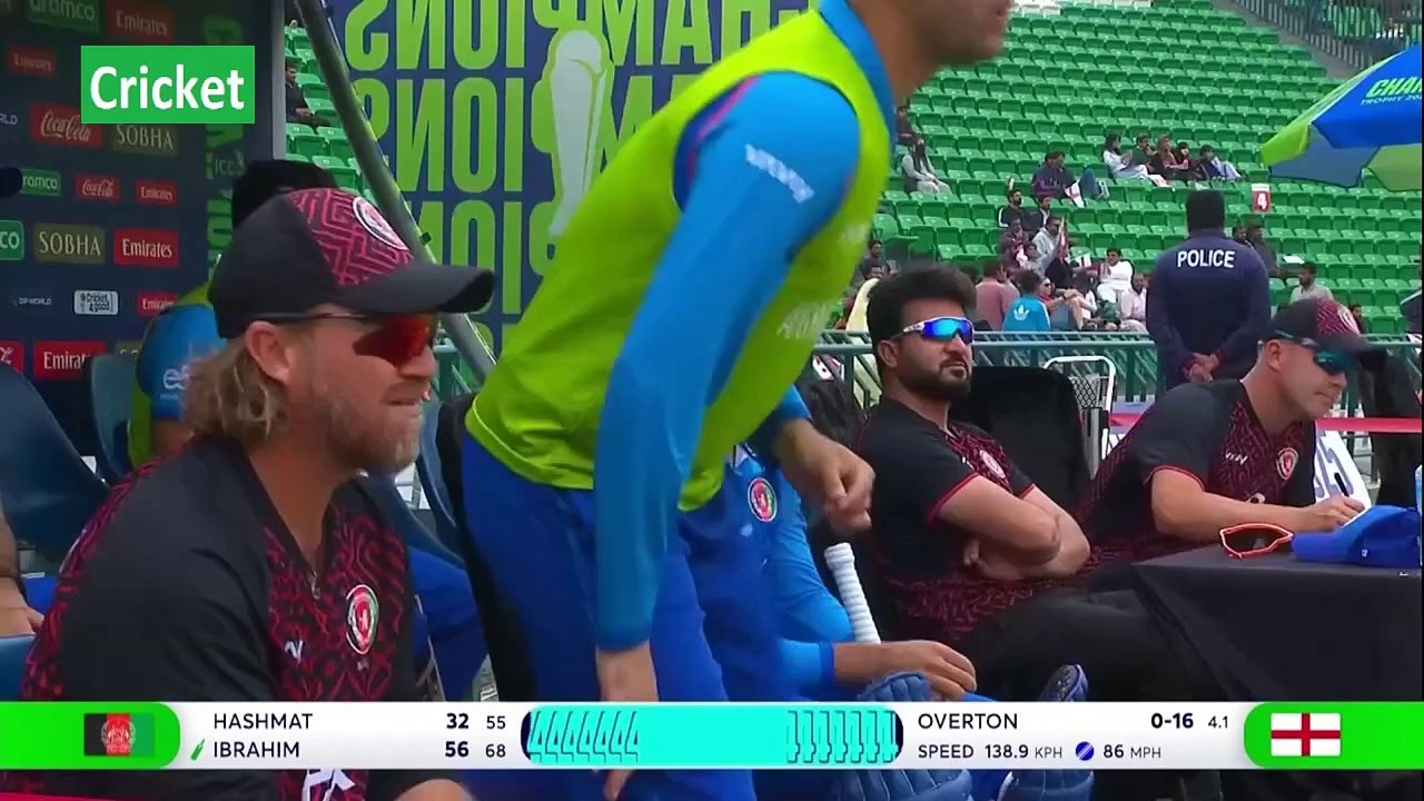 Champions Trophy 2025 8th Match Highlights -  1st Innings - AFG vs ENG