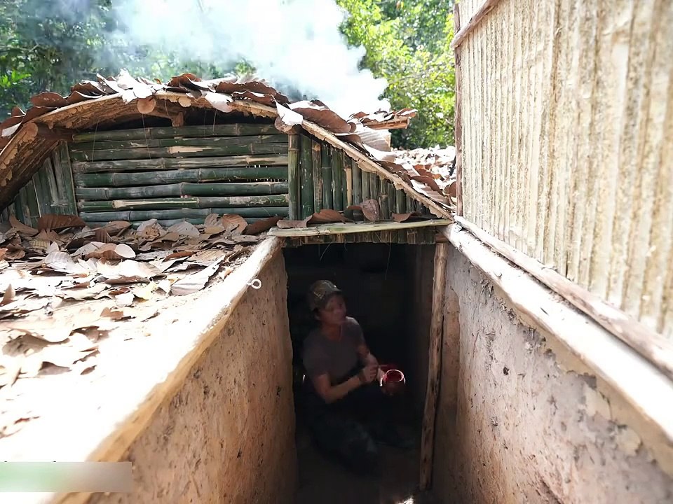 Camping Alone in an Abandoned Mountain Shelter | Wilderness Survival & Restoration