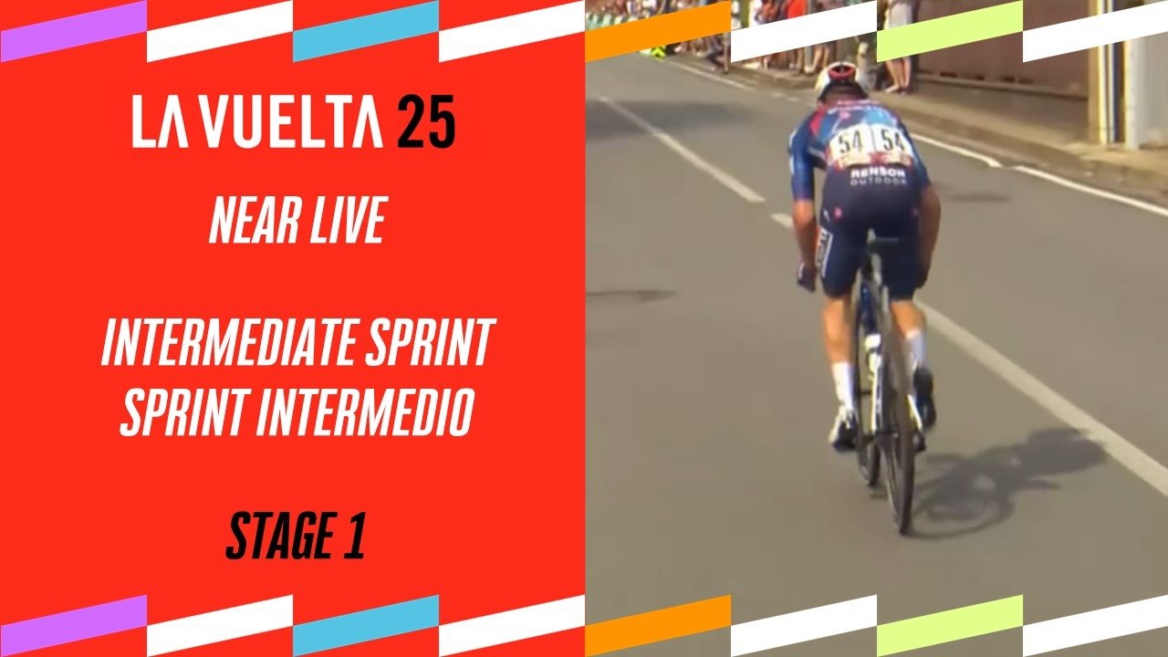 First intermediate sprint - Stage 1 - La Vuelta 2025