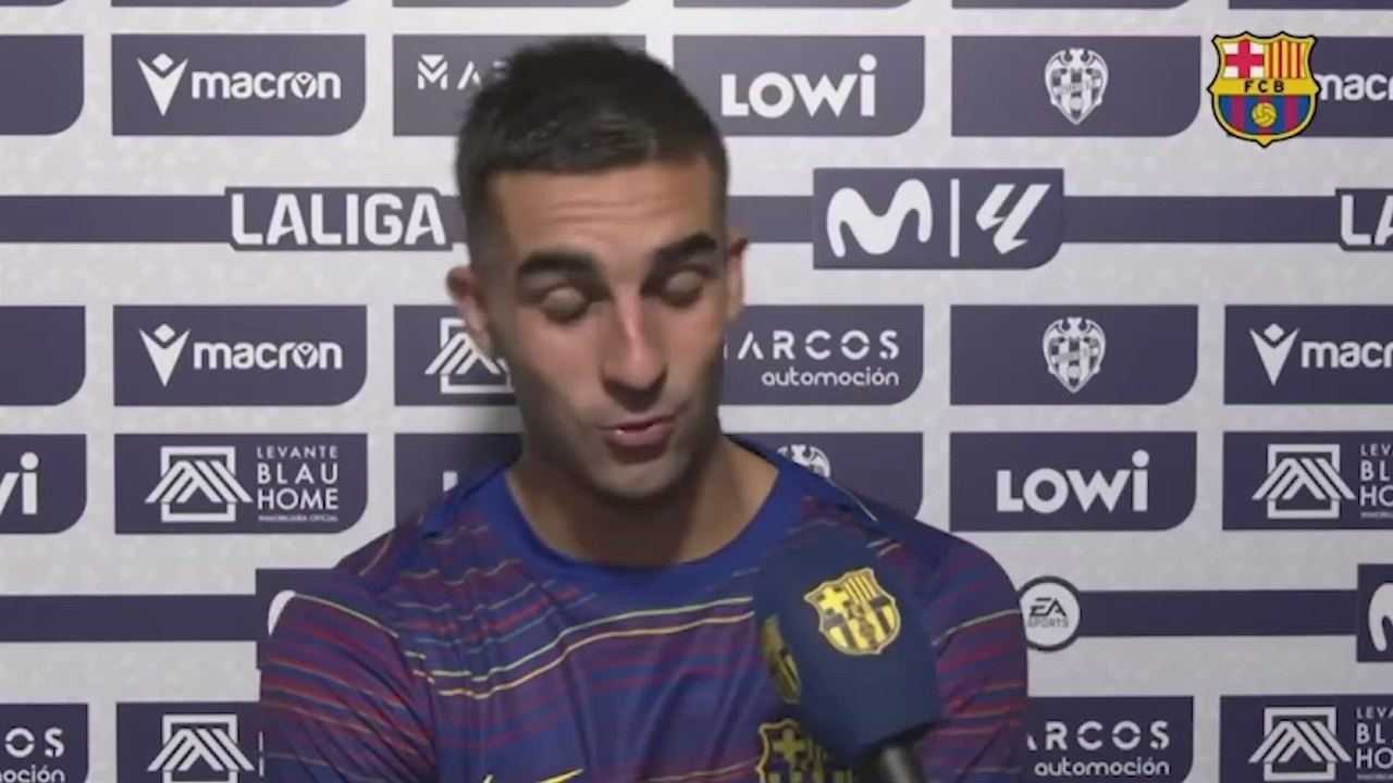 ZONA MIXTA COMPLETA tras el LEVANTE 2 vs FC BARCELONA 3: FERRAN TORRES, PEDRI, RAPHINHA