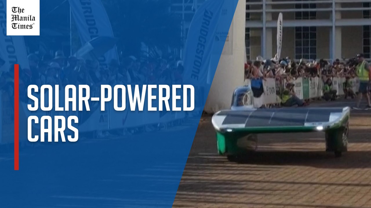 Solar-powered cars begin race through Australian outback