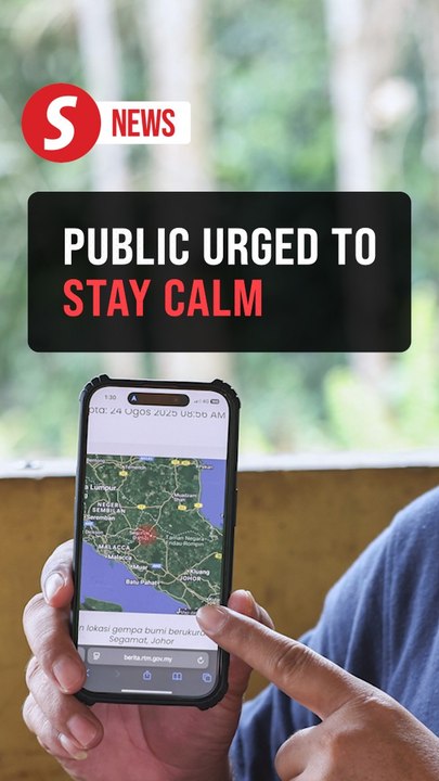 Earthquakes that hit Johor mild, no cause for concern, says MetMalaysia