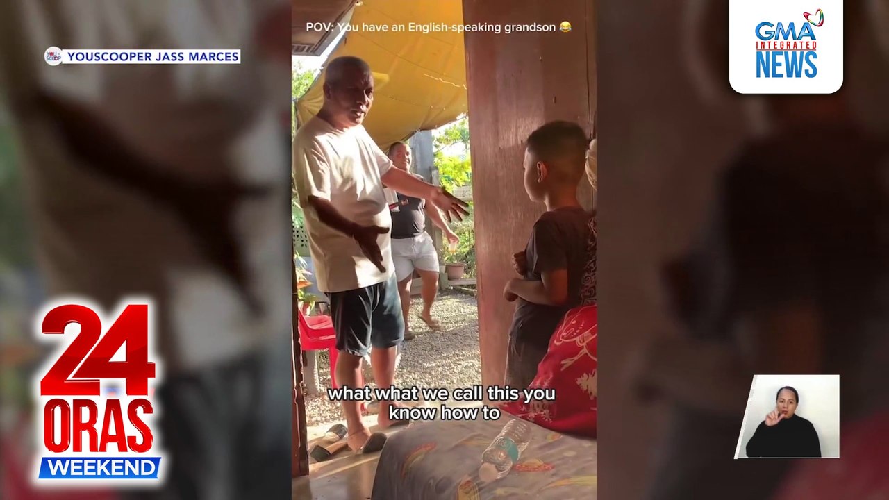 English-fluent youth lack formal teaching of Filipino or first language, KWF notes | 24 Oras Weekend