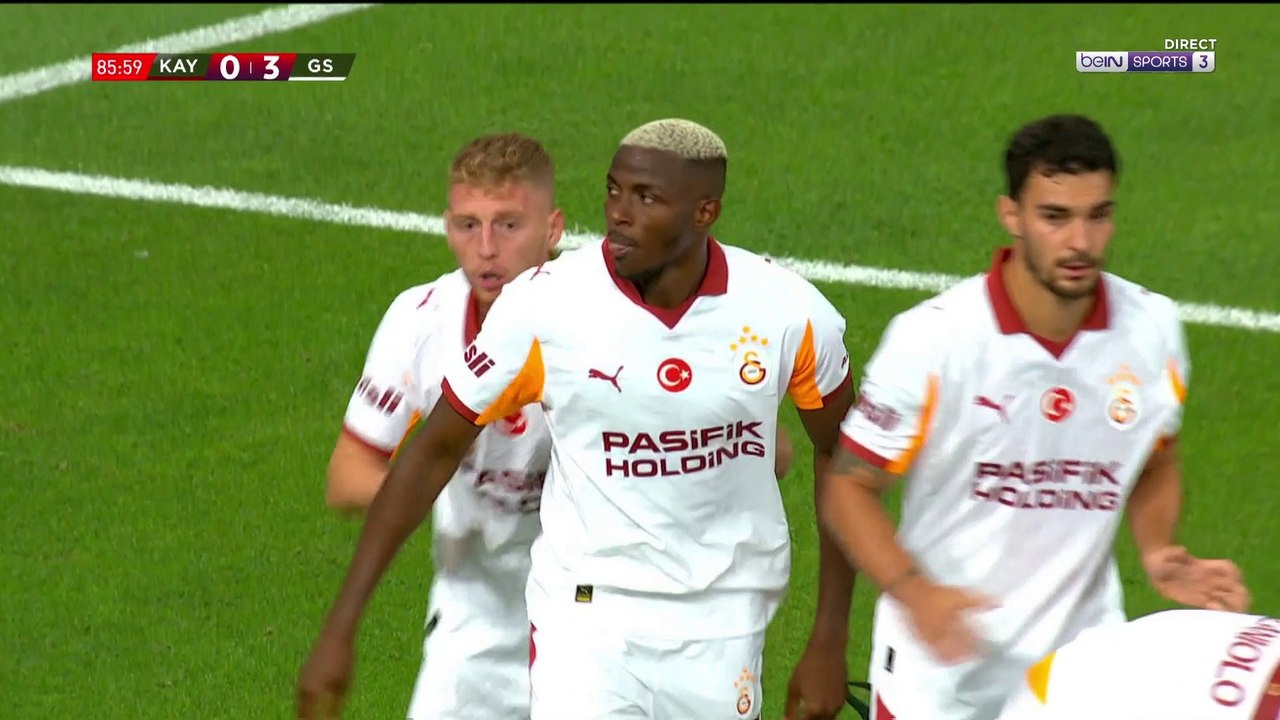 Süper Lig : Osimhen et Sané buteurs, Galatasaray facile à Kayserispor