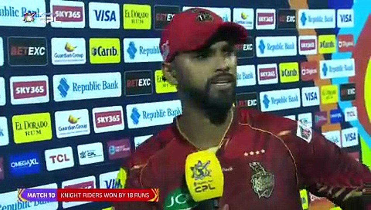 TKR POST MATCH COMMENTS