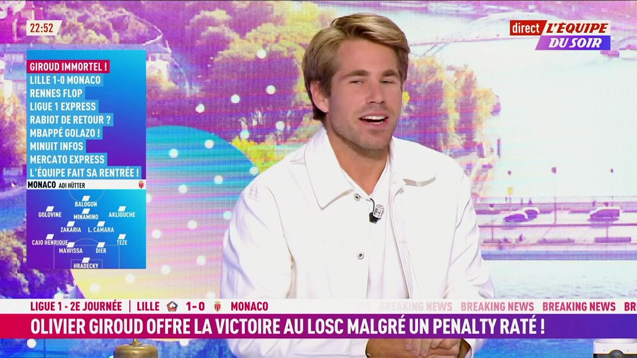 L'Équipe du Soir du 24 août - L'Équipe du Soir - replay