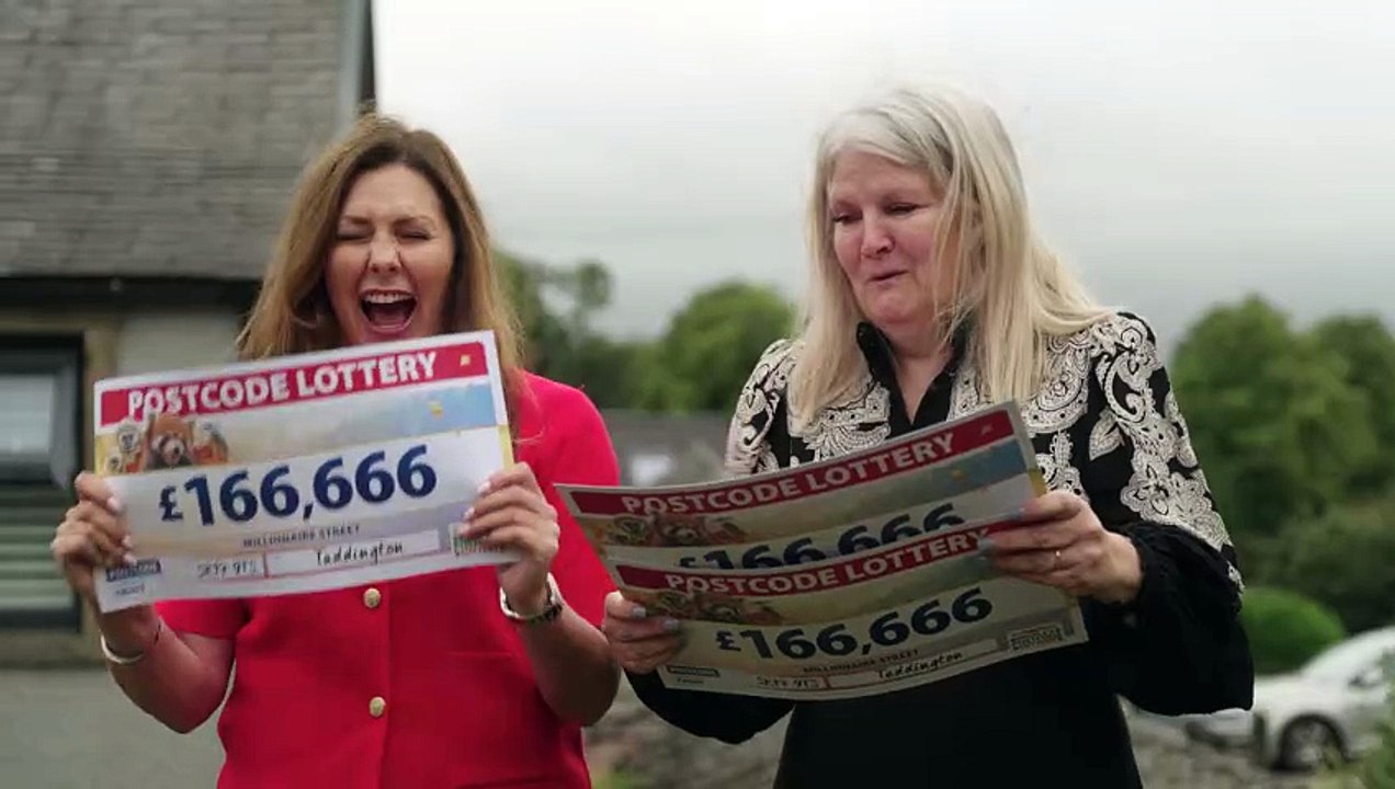 Mum-of-four Catherine, 61, nets £500k Postcode Lottery win