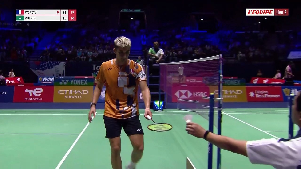 Christo Popov qualifié pour le deuxième tour - Badminton