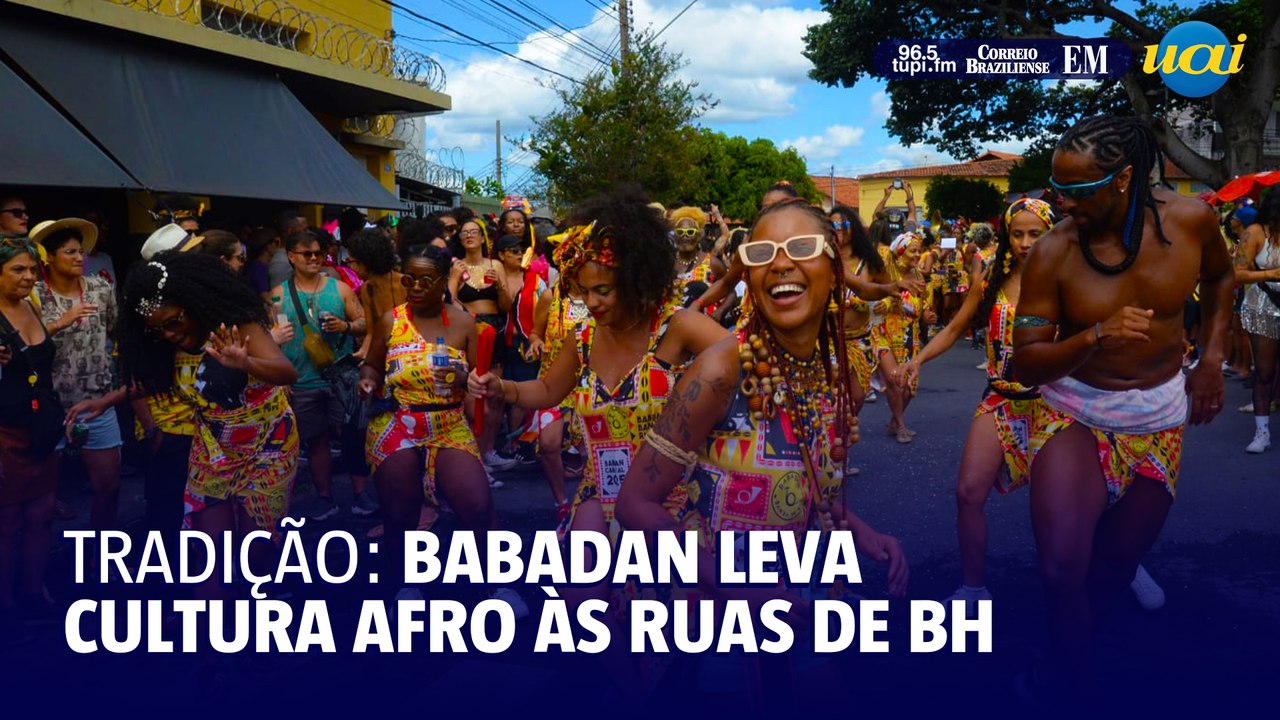 Babadan resgata raízes afro no carnaval em BH