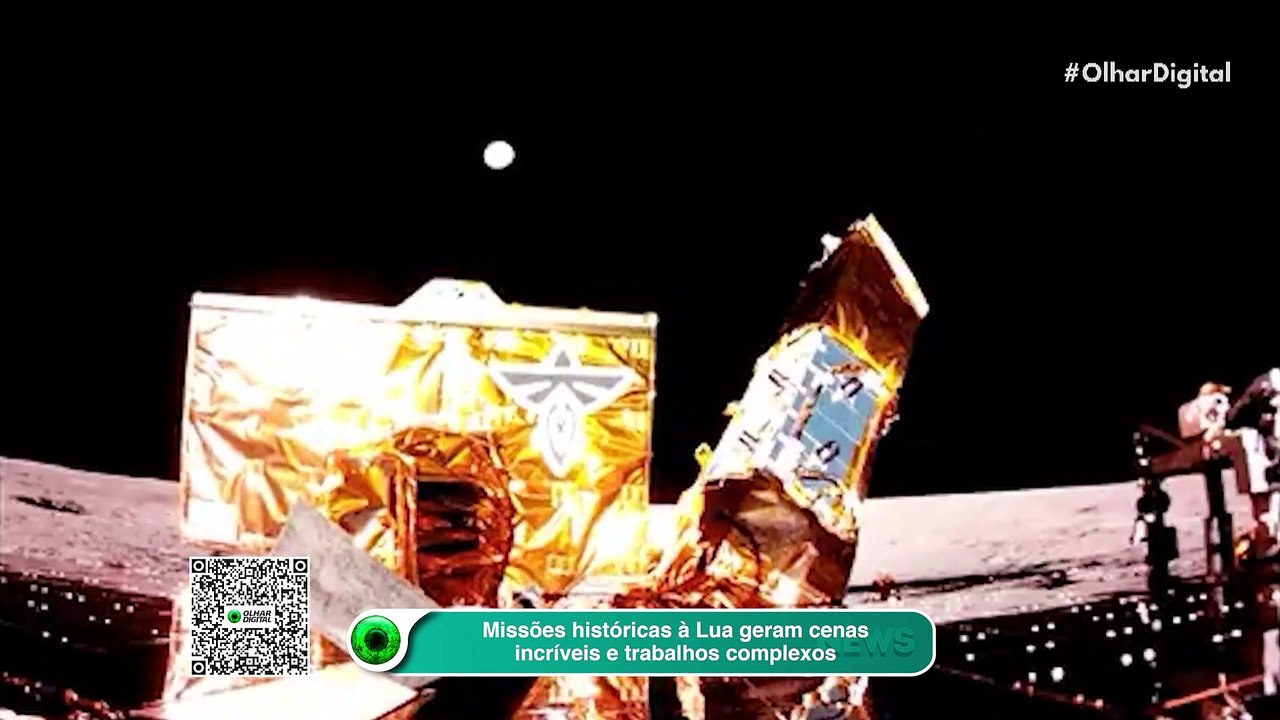 Missões históricas à Lua geram cenas incríveis e trabalhos complexos